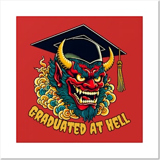 Graduation devil Posters and Art
